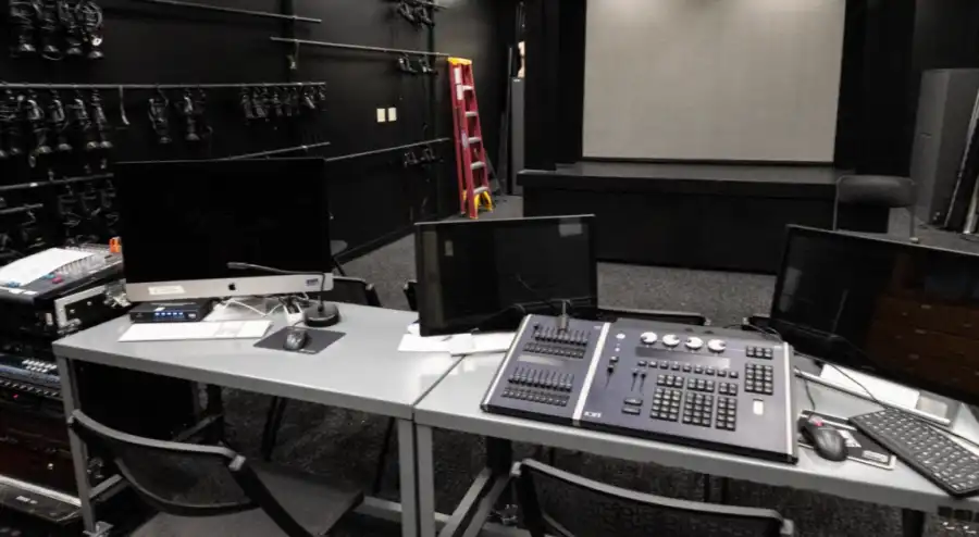 Renovated production space in Walters Academic Building