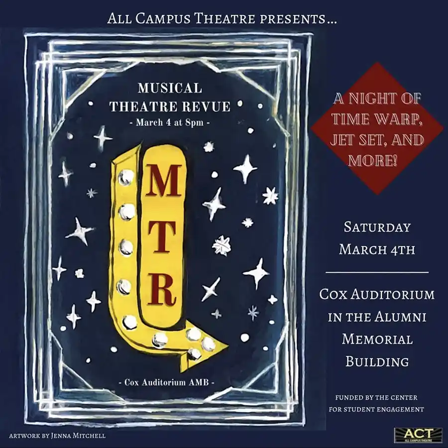 Musical Theatre Revue Poster