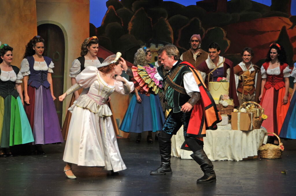 A Stage Scene from Kiss Me, Kate