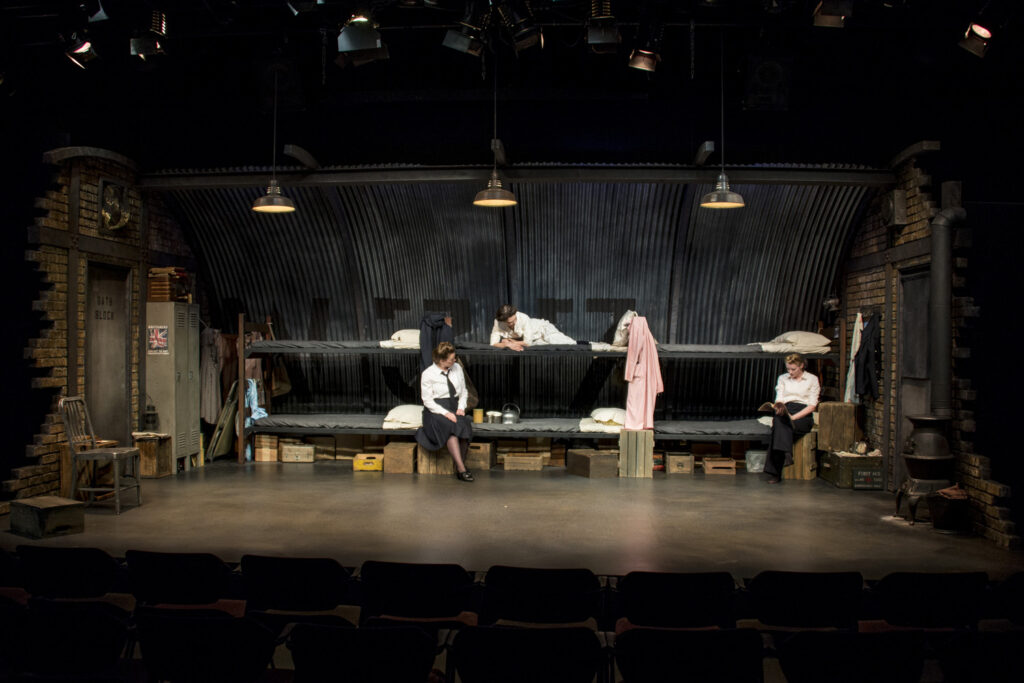 a stage scene from Wrens