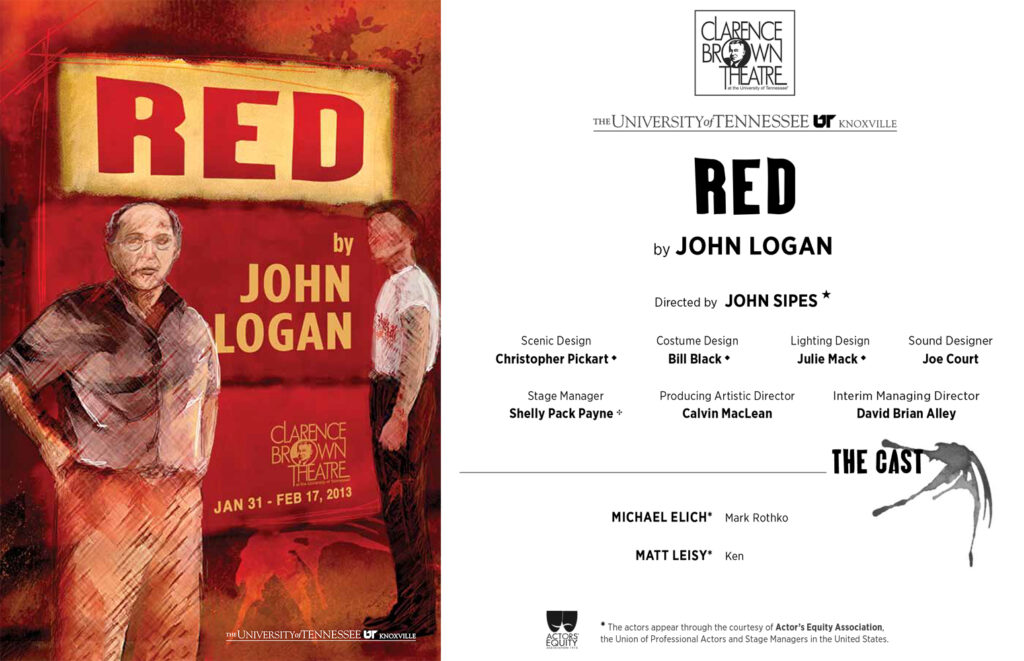 Red Playbill