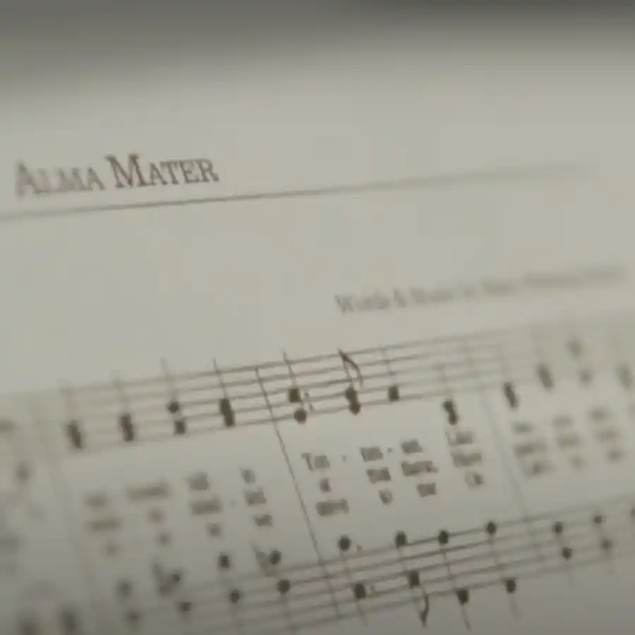 Sheet music for UT Alma Mater